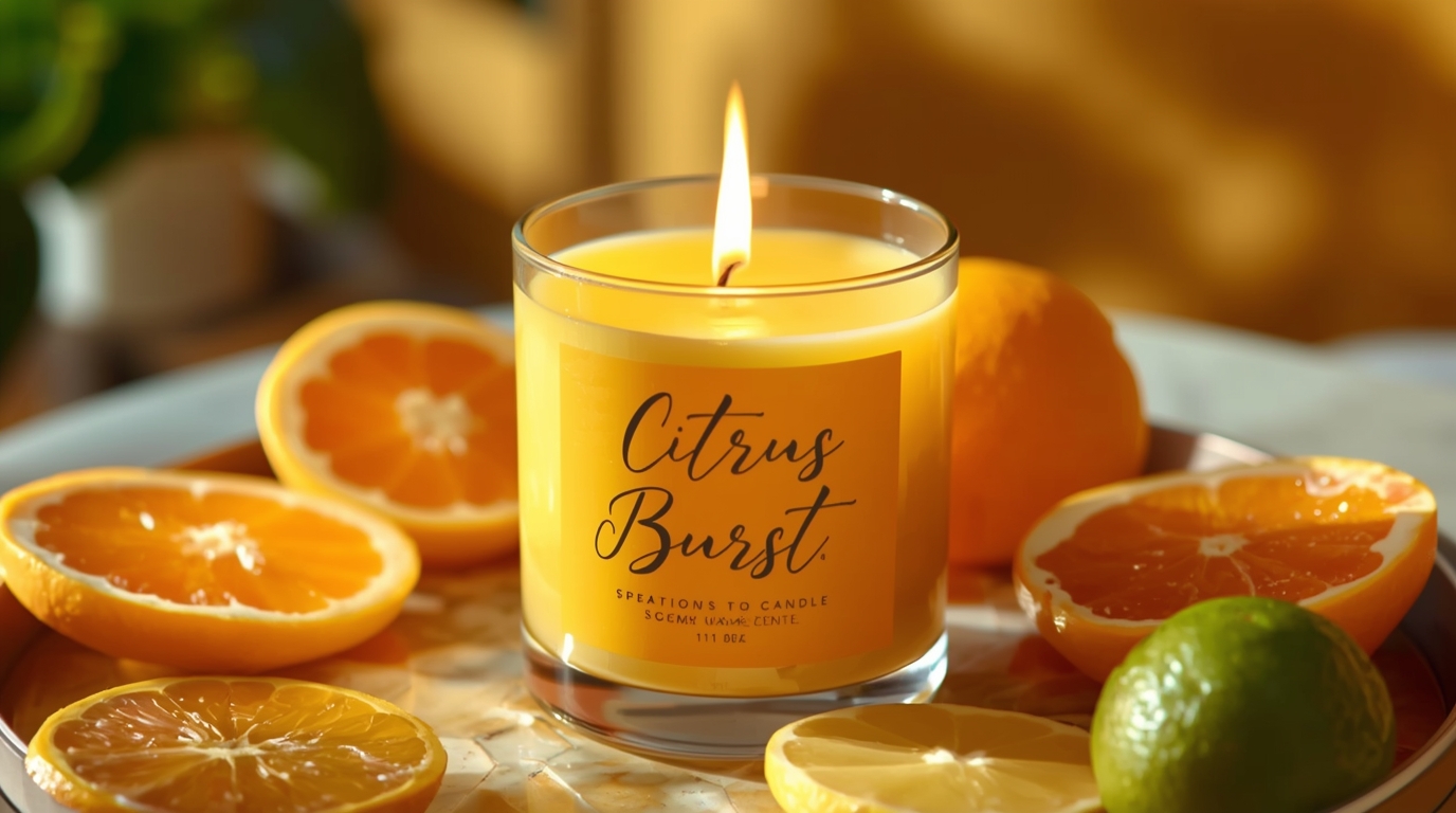 Khipaaz Citrus Burst Candle